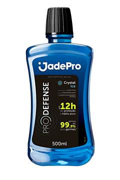 Jade Pró Antissép.bucal 252, 500ml, Crystal Ice 12HRs - Unidade