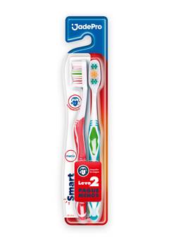 Jade Pró Escova Dental 629 Smart, Macia, 02 Unidades