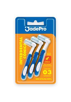 Jade Pró Escova Interdental 405 Cônica Extrafina - 03 unidades