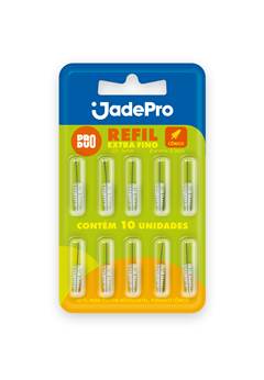 Jade Pró Refil Interdental 415 Cônico Extrafino - 10 unidades