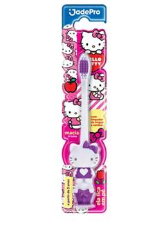 Jade Pró Escova Dental 341 Hello Kitty 3D, Macia - Unidade