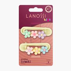 Lanossi Kids Presilha Cabelo Flowers - Unidade